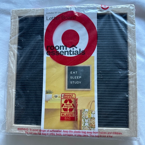 Target Wall Decor Target Black Square Letter Board Poshmark